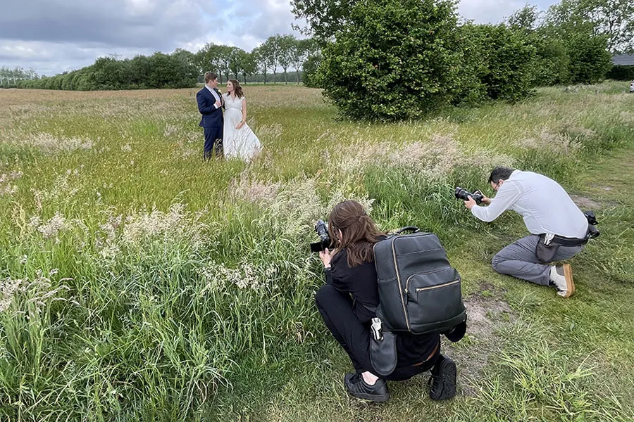 foto van ons aan het werk - achter de schermen 79